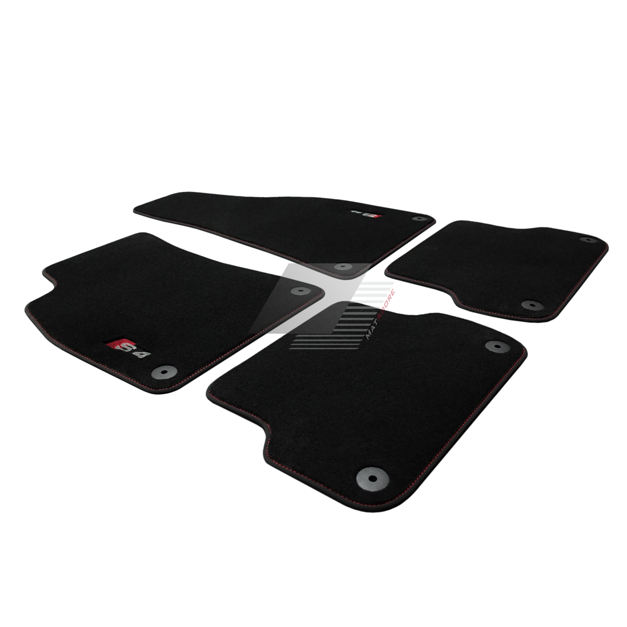 Audi A4 B9 Floor Mats 2016 Onwards *RHD #S4 Side
